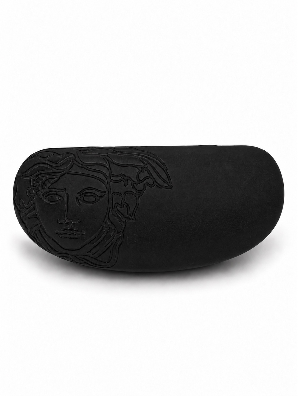 Rare Authentic Versace Medusa Black Hard Shell Eyeglass Sunglasses Case